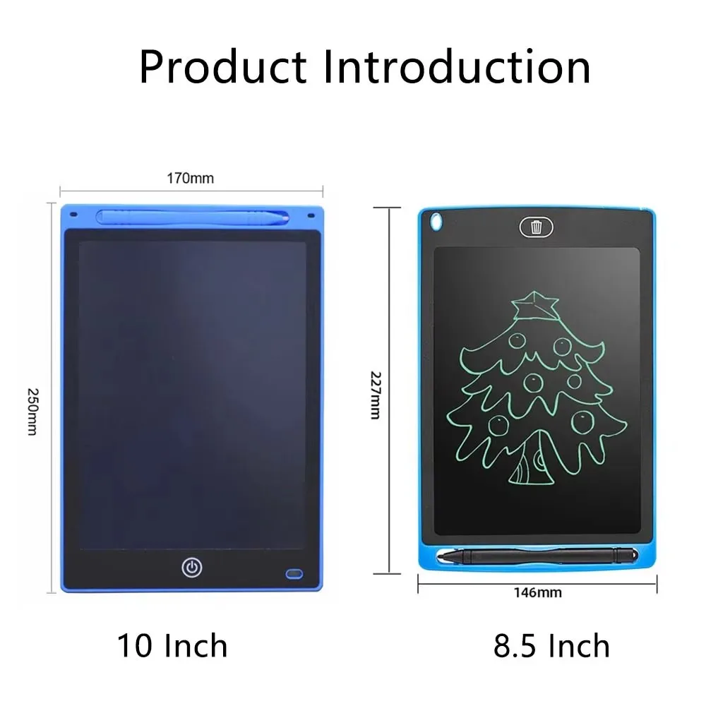 10 Inch LCD Writing Board Digital Magic Chalkboard Sketchpad - Portable Kids Gift - Image 8