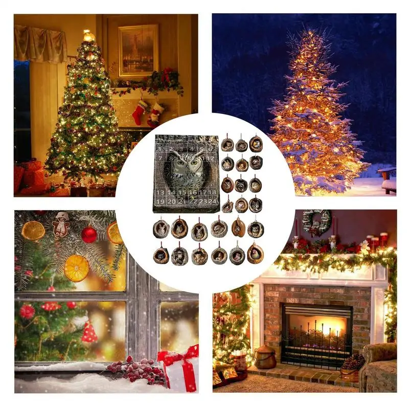 Advent Calendar Cat Countdown Hanging Tree Ornaments - Image 5