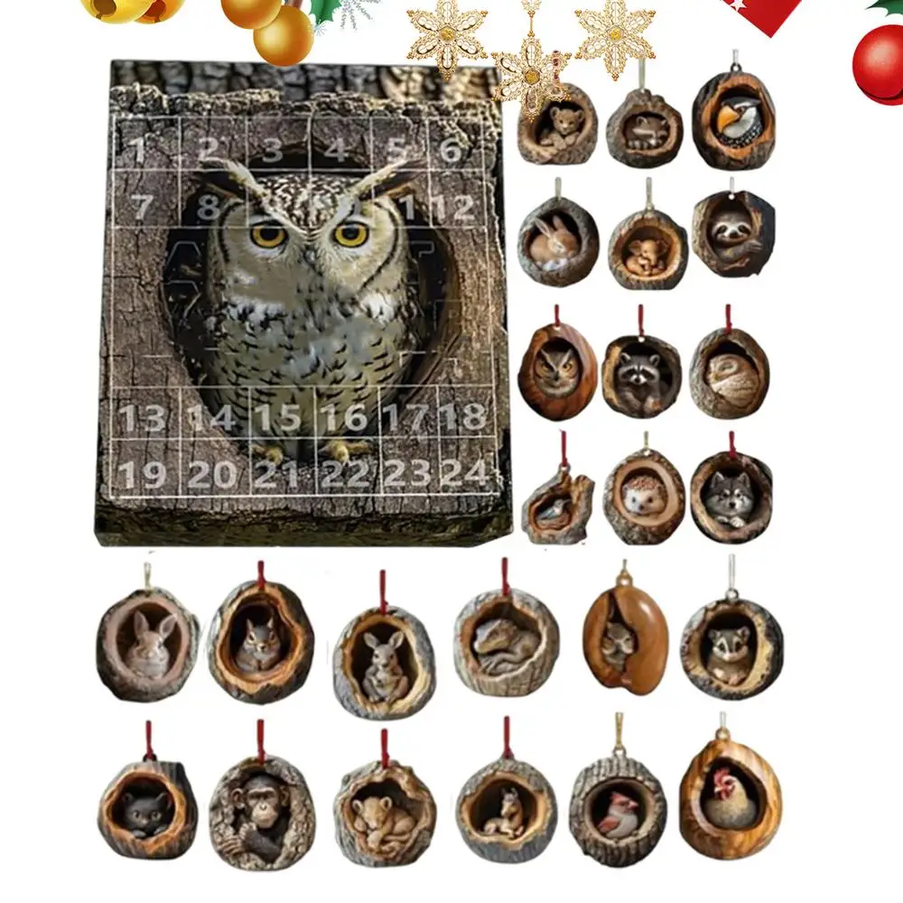 Advent Calendar Cat Countdown Hanging Tree Ornaments - Image 7