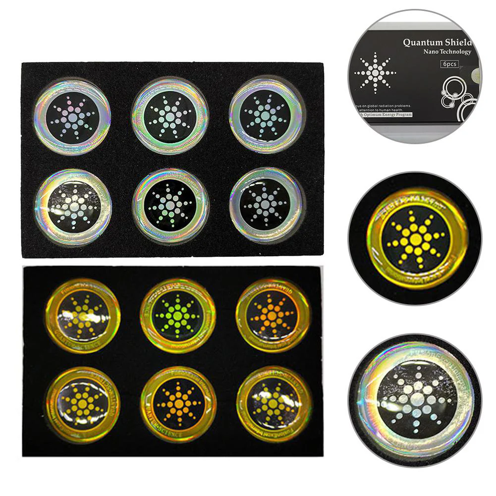 6-Pack EMF Sticker Anti Radiation Protection for Cell Phones, Tablets, Laptops, Routers - Image 9