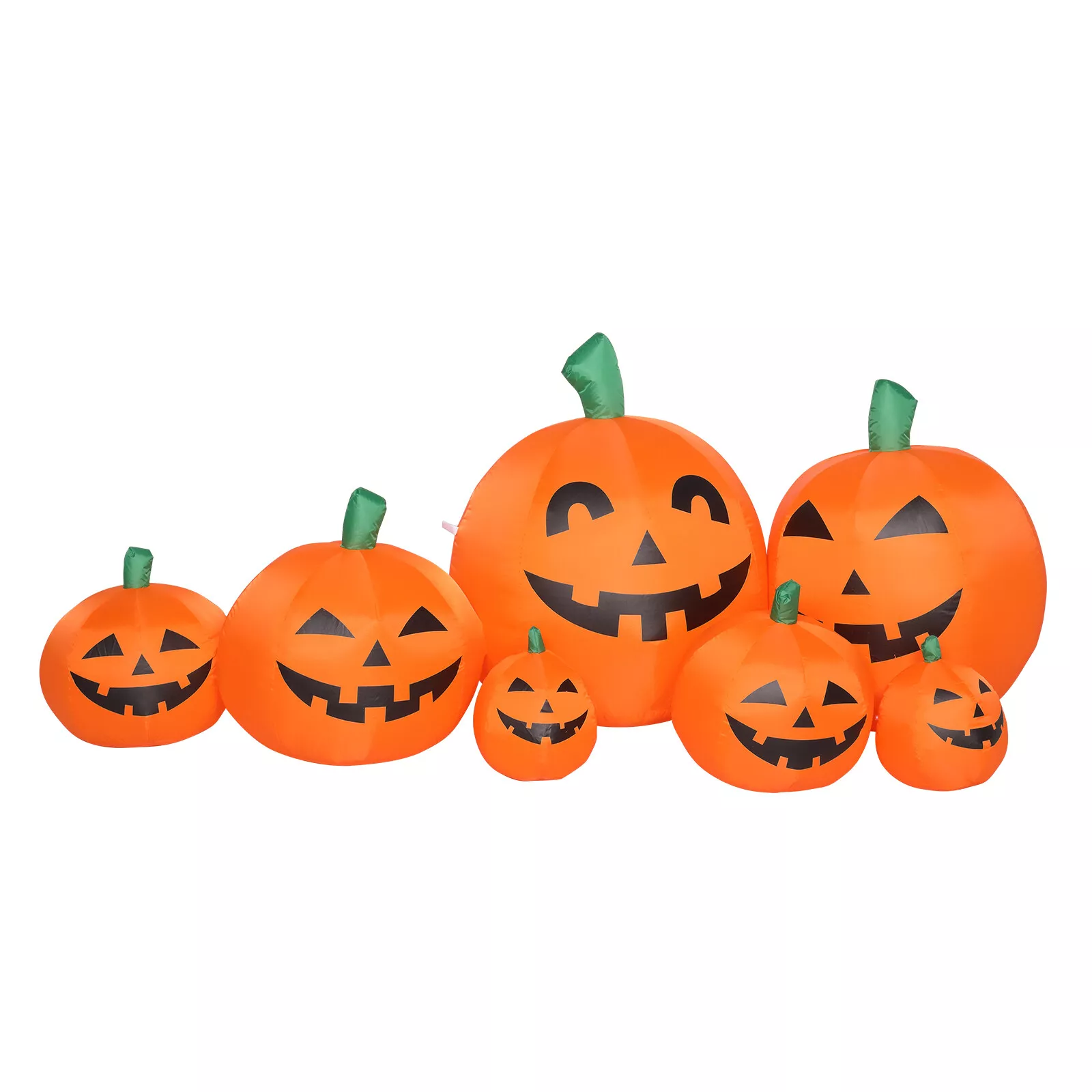 7ft Halloween Inflatable Pumpkin Decoration with LED Lights – Outdoor Yard Display, Easy Setup - Image 7