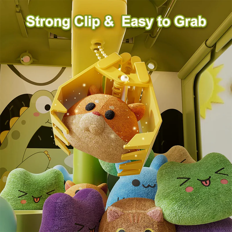 Claw Machine Toy - Arcade Game for Kids, Adjustable Music Vending Fun - Image 5