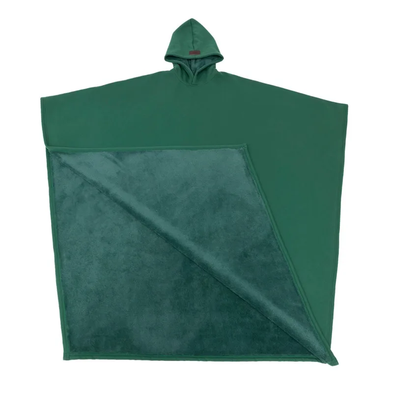 Cloak Robe Hoodie Men Casual Loose Solid Color Sweatshirt with Hat - Image 9