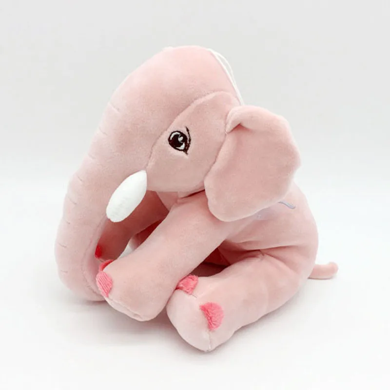 Mini Elephant Plush Toy 20cm Soft Stuffed Animal with Suction Cup for Hanging Decoration - Image 3