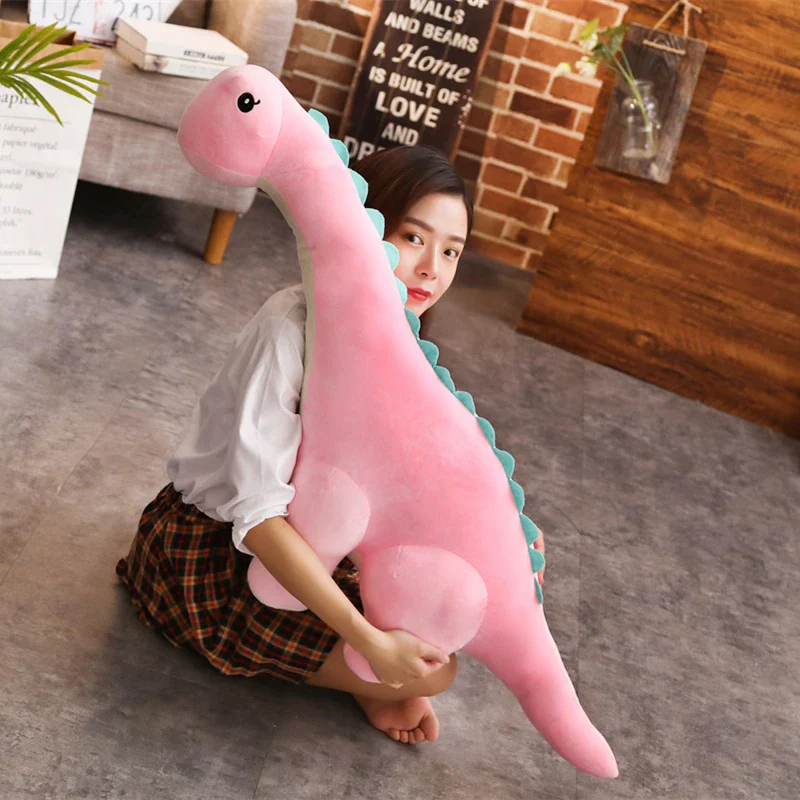 Giant Plush Diplodocus Dinosaur Pillow 150cm Cute Stuffed Toy for Kids Perfect Birthday Gift! - Image 5