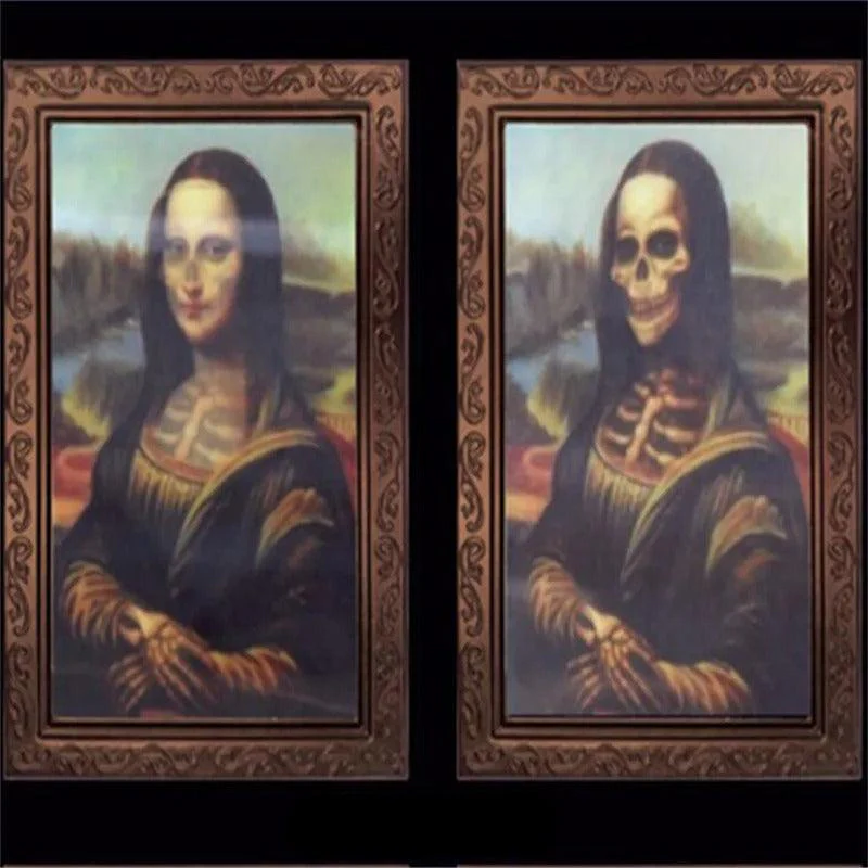 Spooky Ghost 3D Changing Face Moving Picture Frame - Halloween Wall Decor for Haunted Parties and Home Decoration - Image 7