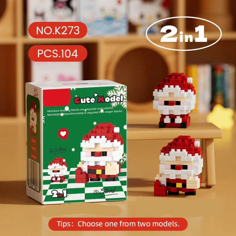 Christmas Building Blocks Advent Calendar DIY Kit Kids - Image 22