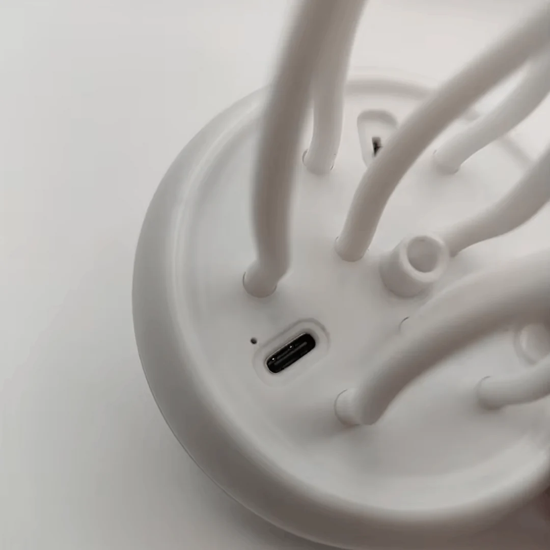 LED Jellyfish Lamp – Color-Changing RGB Voice-Activated Night Light - Image 6