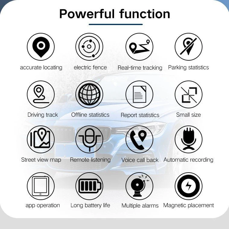 GPS Tracker for Cars - Real-Time Vehicle Tracker with Noise Reduction & Long Battery Life, Ideal for Fleet Management & Anti-Theft Solutions - Image 7
