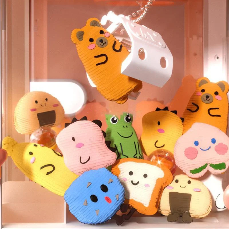 Mini Cartoon Claw Crane Machine Toy for Kids - Plush Rabbit Doll Grabber with Music & Lights - Image 7