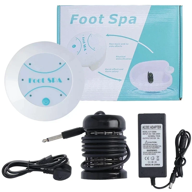 Mini Ionic Detox Foot Spa Bath Machine - Vibrating Foot Bath for Health & Wellness Therapy - Image 4