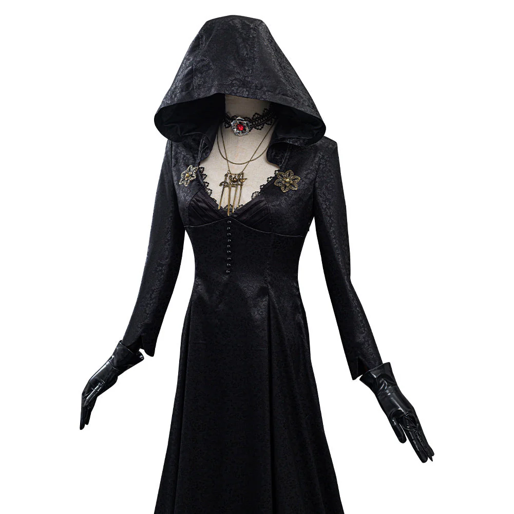 Vampire Lady Cosplay Costume from Evil Village - Premium Quality Outfit for Halloween, Conventions, and Themed Parties - Image 5