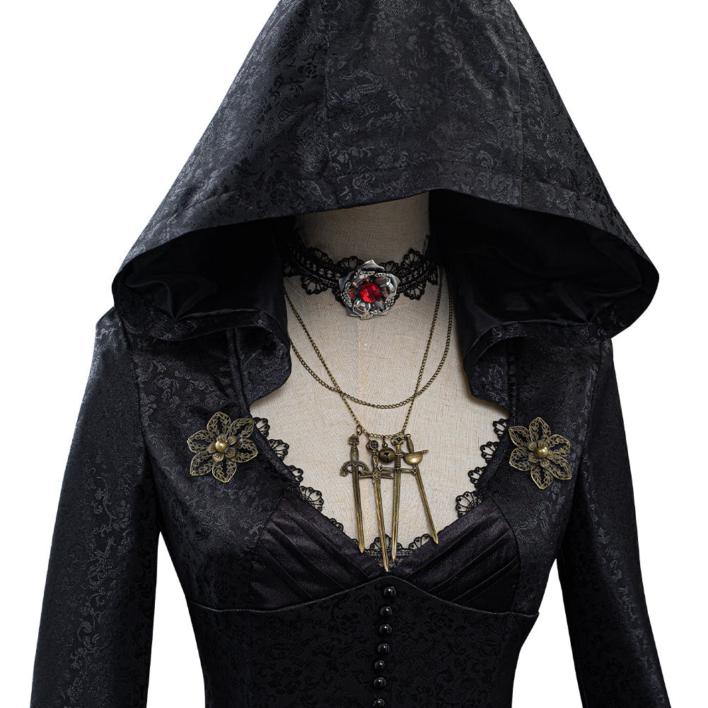 Vampire Lady Cosplay Costume from Evil Village - Premium Quality Outfit for Halloween, Conventions, and Themed Parties - Image 7