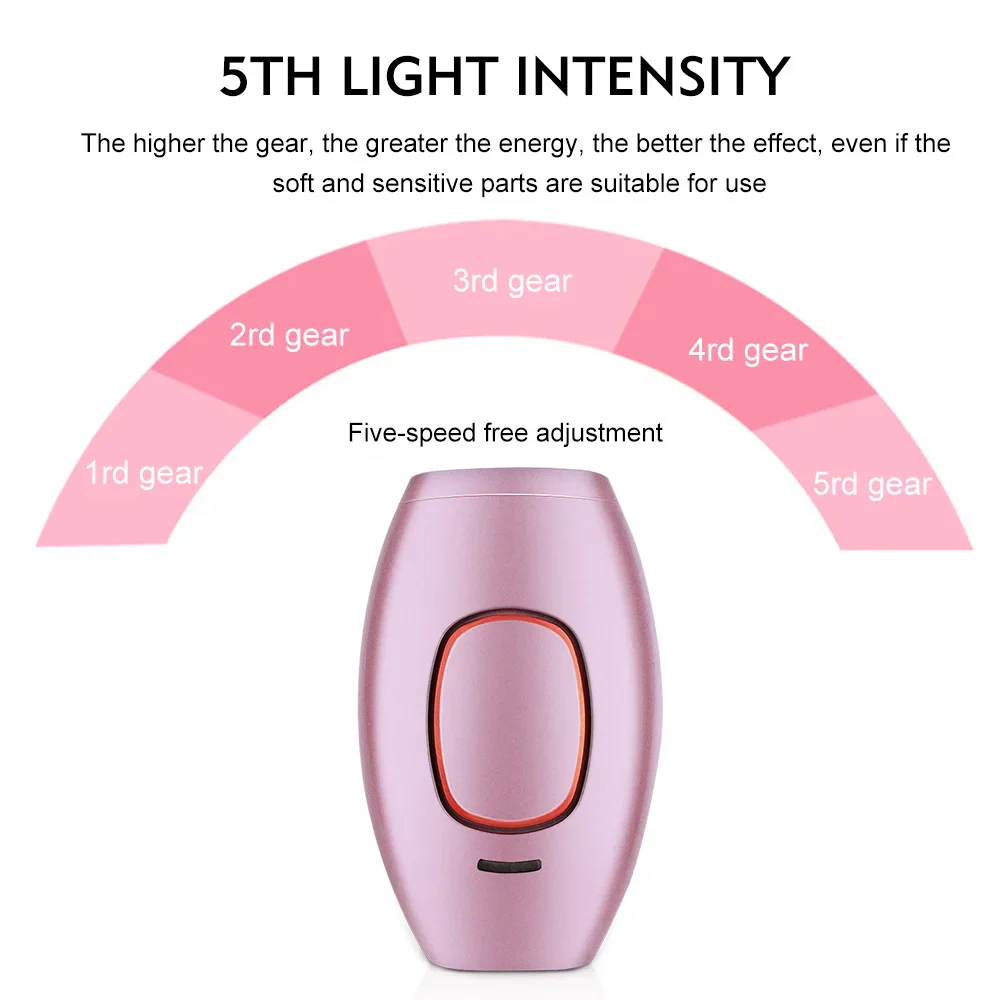 Pain-Free IPL Laser Hair Removal Device - Permanent & Safe Full Body Treatment - Image 3