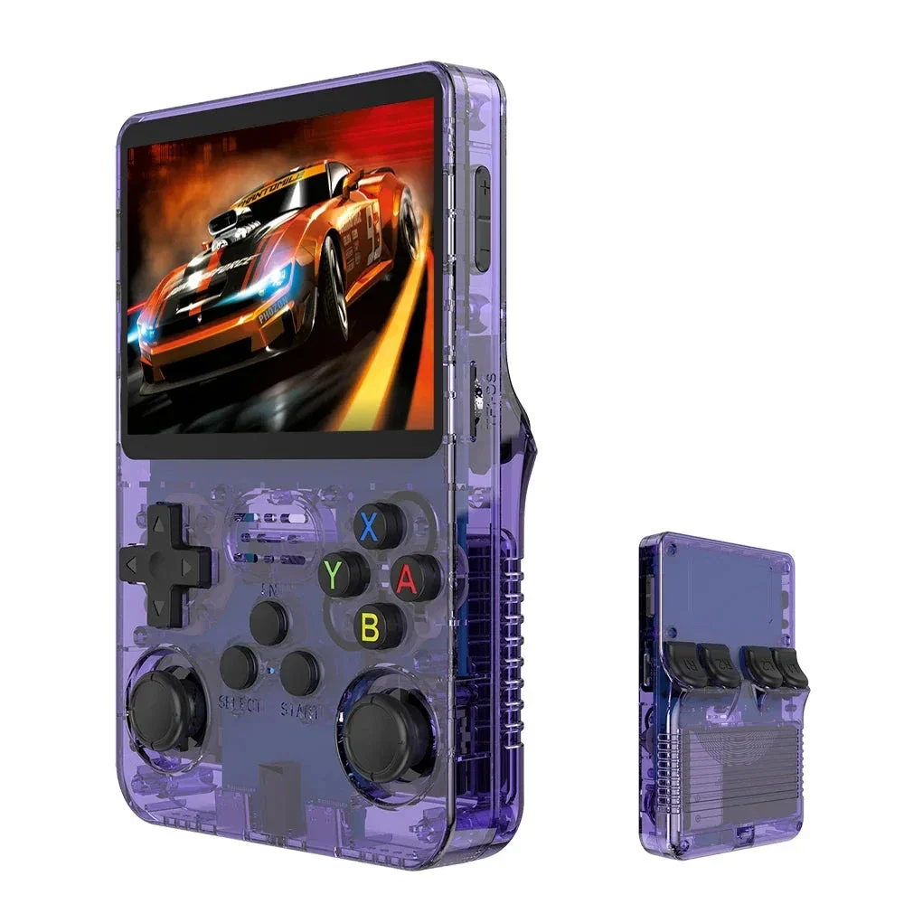 Portable R36S Retro Handheld Video Game Console - 3.5" IPS Screen, 64GB Storage, Linux System - Image 6