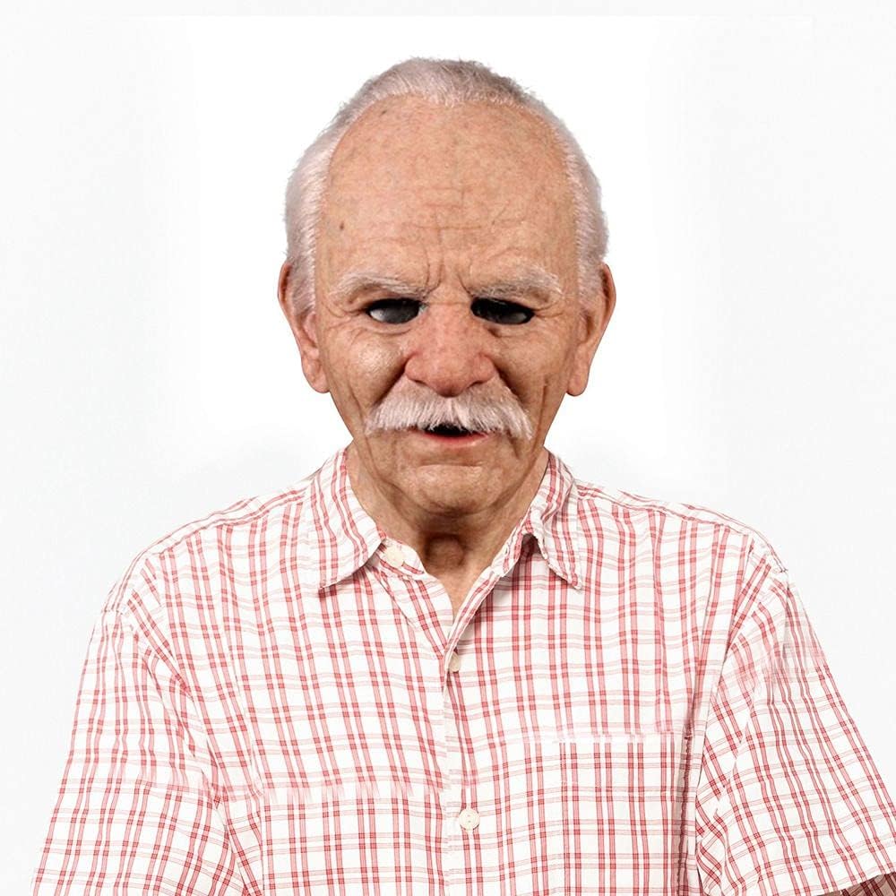 Ultra-Realistic Silicone Elderly Masks – Perfect for Halloween, Costume Parties, and Theatrical Performances - Image 4