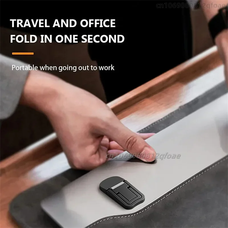 Ultra-Thin Portable Laptop Stand with Mini Legs & Cooling Support for Macbook - Adjustable Bracket - Image 4