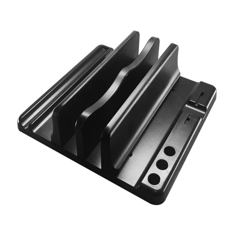 Vertical Laptop Stand with Adjustable Width - Space-Saving Computer Accessories for Office Desks - Image 7